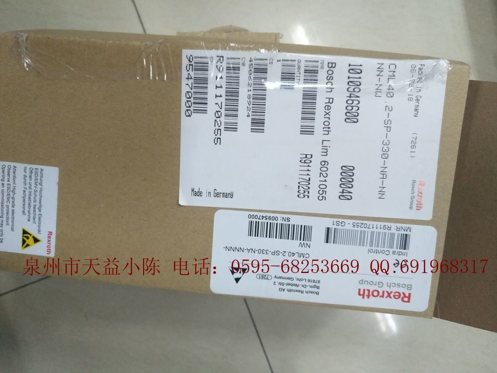 REXROTH控制器CML40.2-SP-330-NA-NNNN-NW力士乐控制器特价